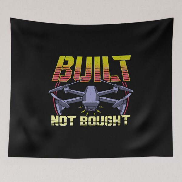 Item preview, Built Not Bought Drone Pilot Mechanic Flying designed and sold by perfectpresents.