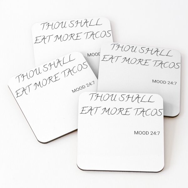 Item preview, Thou Shall Eat More Tacos designed and sold by Andersong.