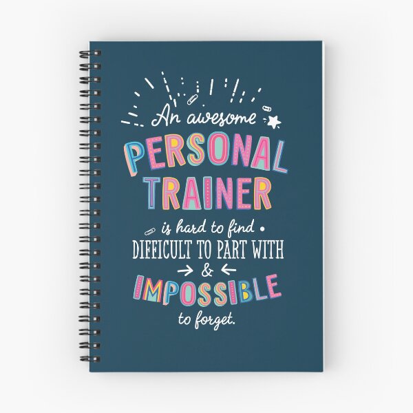 Item preview, An awesome Personal Trainer Gift Idea - Impossible to Forget Quote designed and sold by betternotes.