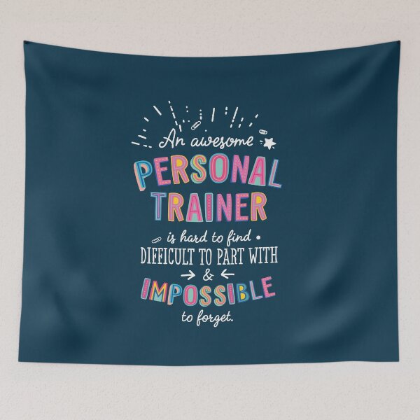 Item preview, An awesome Personal Trainer Gift Idea - Impossible to Forget Quote designed and sold by betternotes.