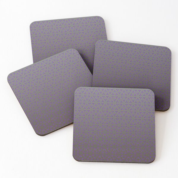 Item preview, Small violet floral pattern on a gradient taupe background  designed and sold by PetaJaneHome.