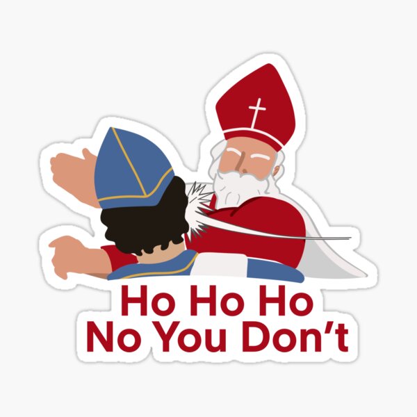 Saint Nicholas (Batman Slap) Sticker