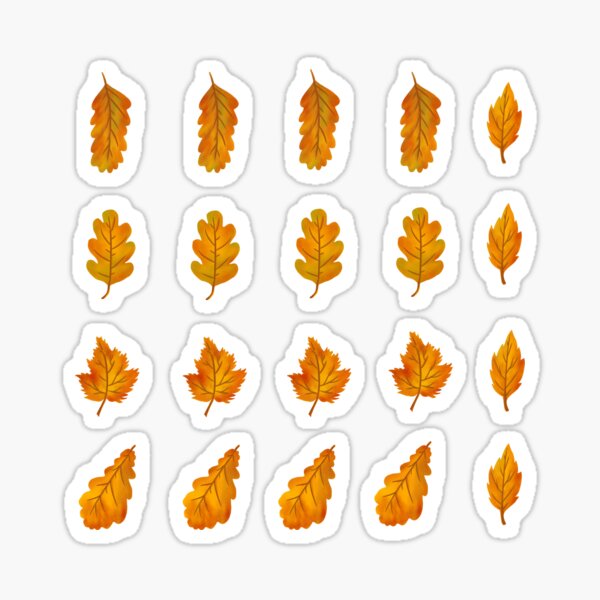 Item preview, Autumn leaves Illustration designed and sold by Ana Moguš.