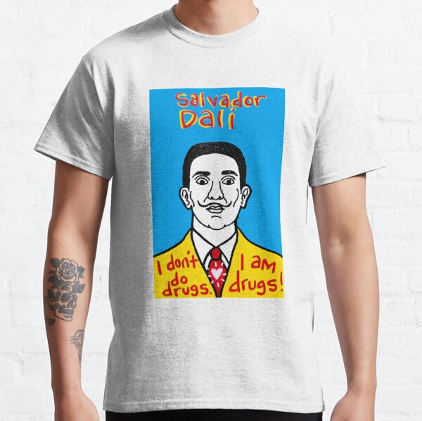 Salvador Dali Pop Folk Art Classic T-Shirt
