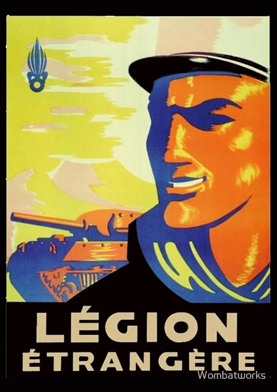 French Foreign Legion Posters Redbubble