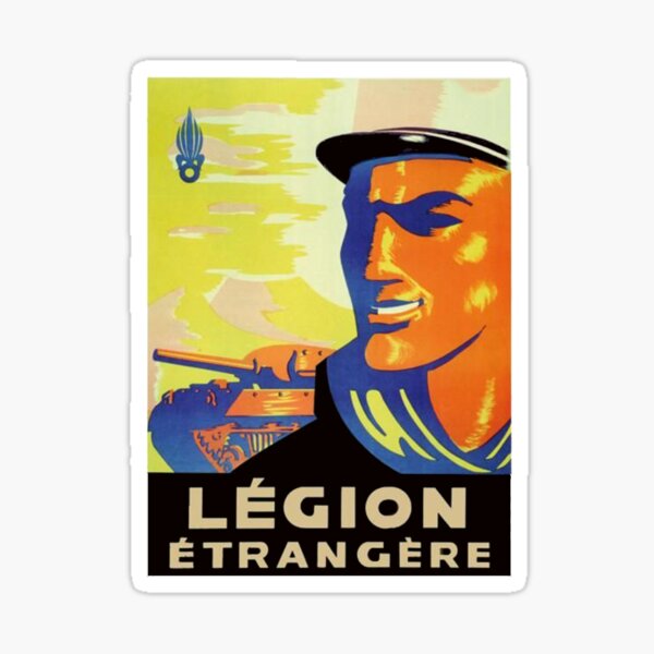 Legion Recruiting Poster Sticker