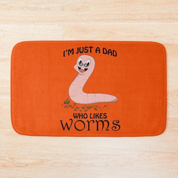 Item preview, I'm Just a Dad Who Likes Worms - Funny Worm Farming T-shirt designed and sold by Vermi-Love.