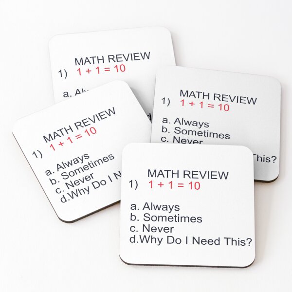 Item preview, Math Review designed and sold by EdwardMonet.