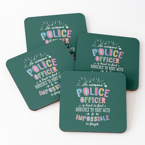 Item preview, An awesome Police Officer Gift Idea - Impossible to Forget Quote designed and sold by betternotes.