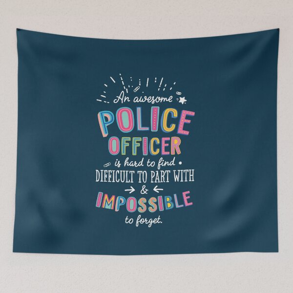Item preview, An awesome Police Officer Gift Idea - Impossible to Forget Quote designed and sold by betternotes.