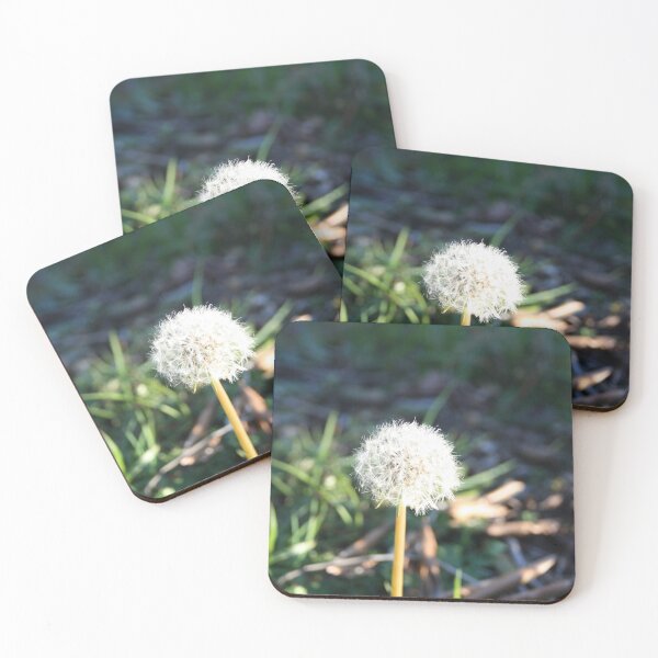 Item preview, tenuous delicate dandelion flower in a field designed and sold by alessiapenny.