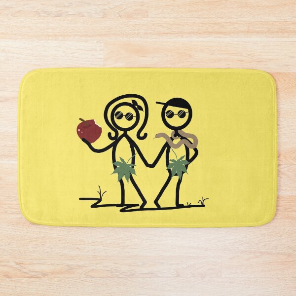 Item preview, Stickman / Adam And Eve designed and sold by LotusCreations.