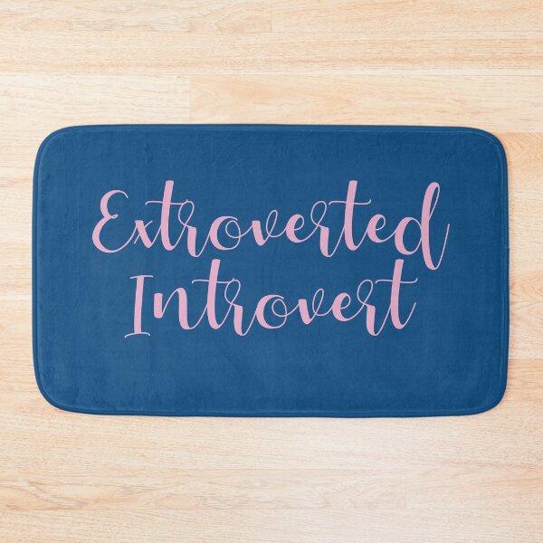 Item preview, Extroverted Introvert Calligraphy Design designed and sold by color-garden.