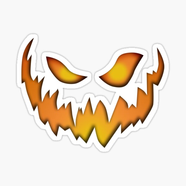 Monster Face Stickers Redbubble - รหสroblox เเมพ muscle legend kaidee
