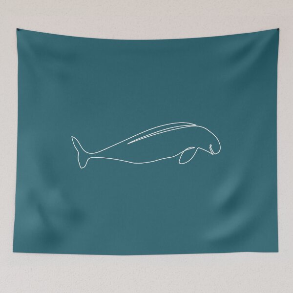 Item preview, Minimalist One Line Drawing Porpoise designed and sold by CamilleIllus.