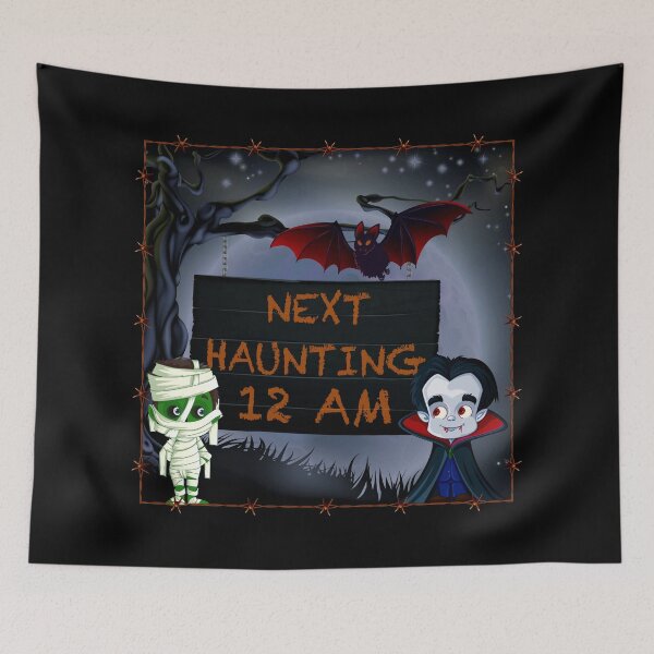 Item preview, NEXT HAUNTING: 12AM designed and sold by PawsitiveMum.