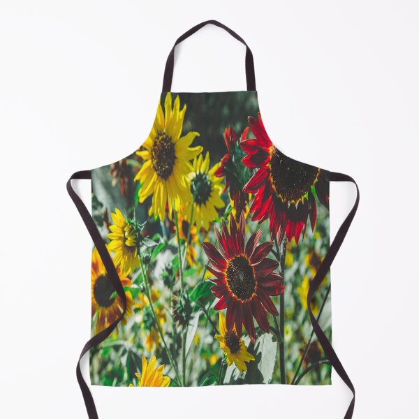 Artikelvorschau, rote Sonnenblumen entworfen und verkauft von Naomiblaine.