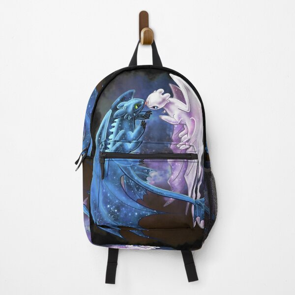 Discover Dragon Heart - Starry Dragons - Toothless and Light Fury | Backpack