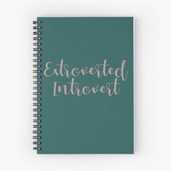 Item preview, Extroverted Introvert Calligraphy Design designed and sold by color-garden.