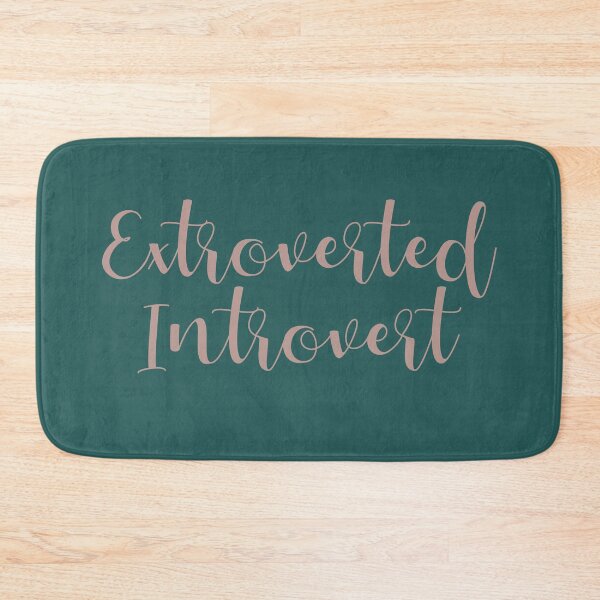 Item preview, Extroverted Introvert Calligraphy Design designed and sold by color-garden.