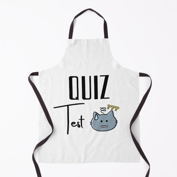 Item preview, Quiz Test Cat designed and sold by OneTimeEngineer.