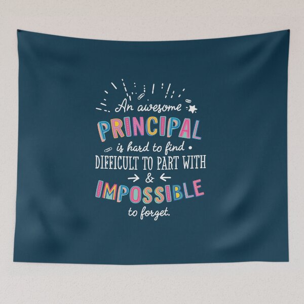 Item preview, An awesome Principal Gift Idea - Impossible to Forget Quote designed and sold by betternotes.
