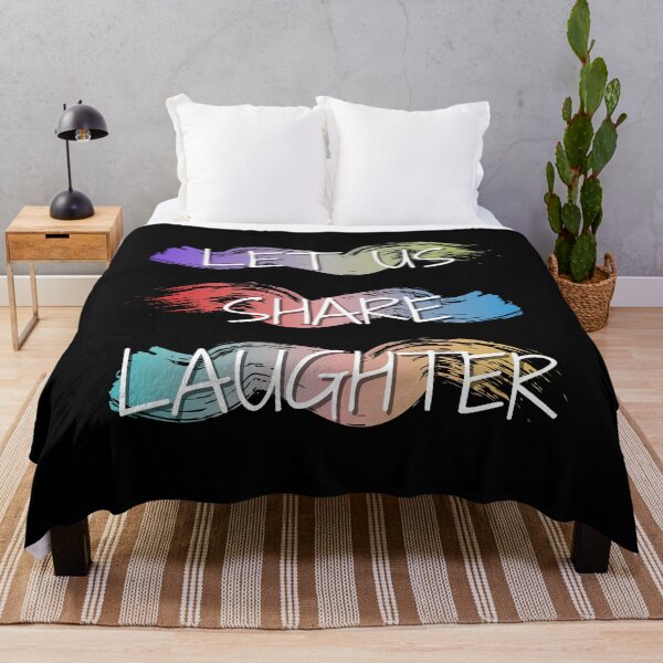 Item preview, Let Us Share Laughter: Black Selection designed and sold by Intuitive Engines Apparel Co..