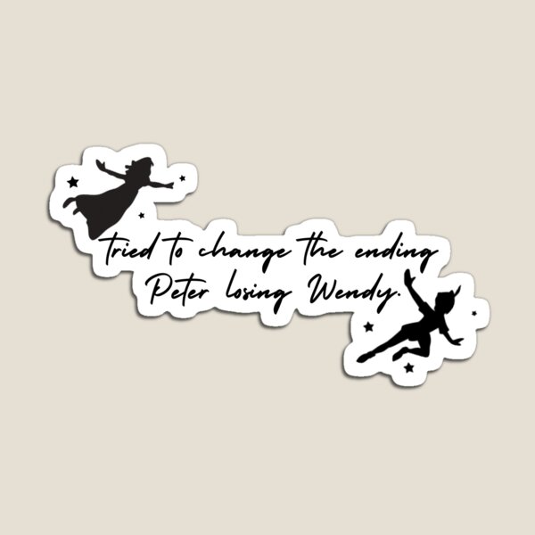 Item preview, Peter Losing Wendy- Taylor Swift/Folklore Lyrics designed and sold by erinaceous.