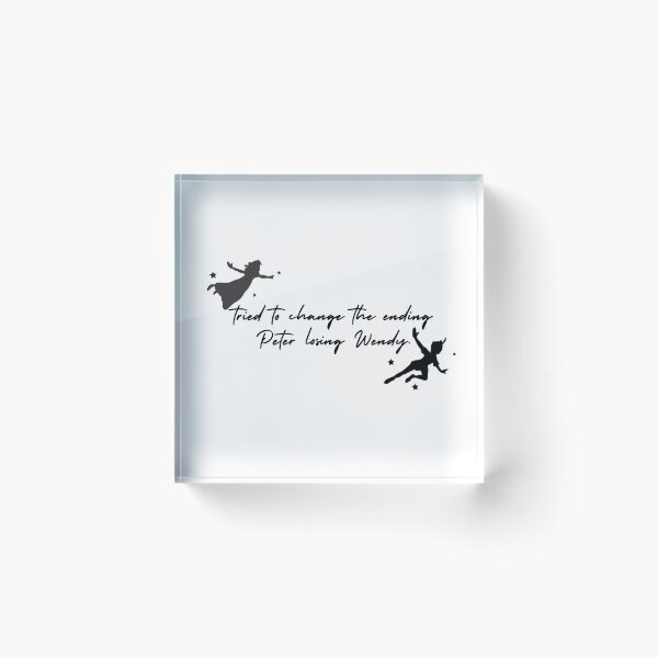 Item preview, Peter Losing Wendy- Taylor Swift/Folklore Lyrics designed and sold by erinaceous.