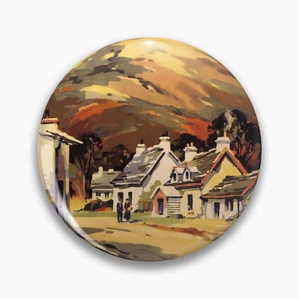 Item preview, The Western Highlands retro poster designed and sold by CorasPosters.
