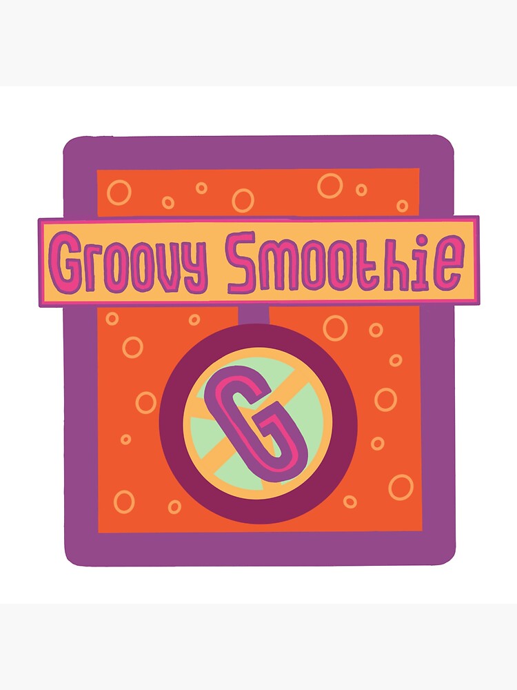 "ICarly Groovy Smoothie Logo" Sticker for Sale by jordy803 Redbubble