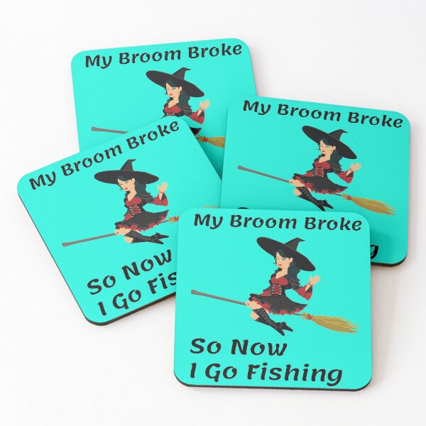 Item preview, My Broom Broke so now i go fishing designed and sold by amrmab.