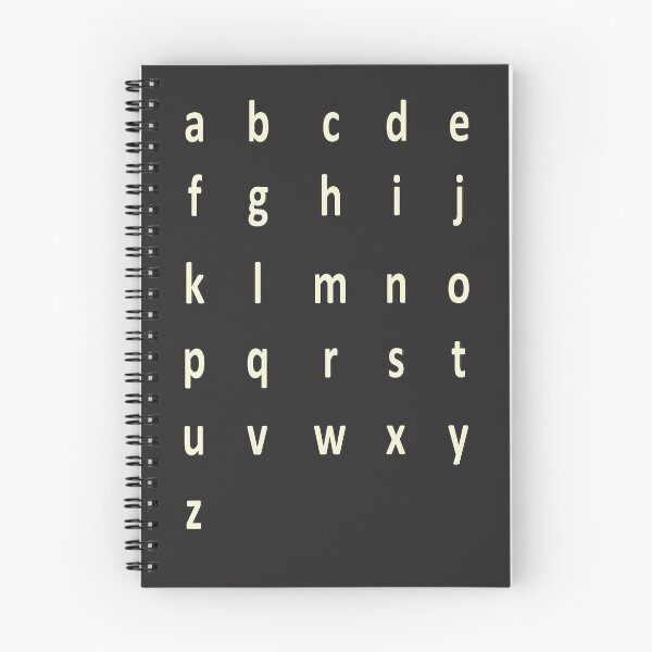 Item preview, complete alphabet - beige designed and sold by ZiphGames.