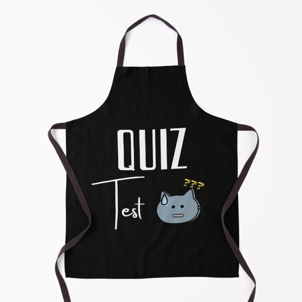 Item preview, Quiz Test Cat designed and sold by OneTimeEngineer.
