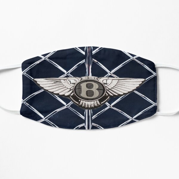 Luxury Fast Cars Bentley Logo Grill Flat Mask