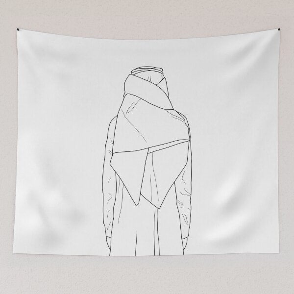 Item preview, Kuwaiti man traditional clothes - back designed and sold by Guwwa from Kuwait.