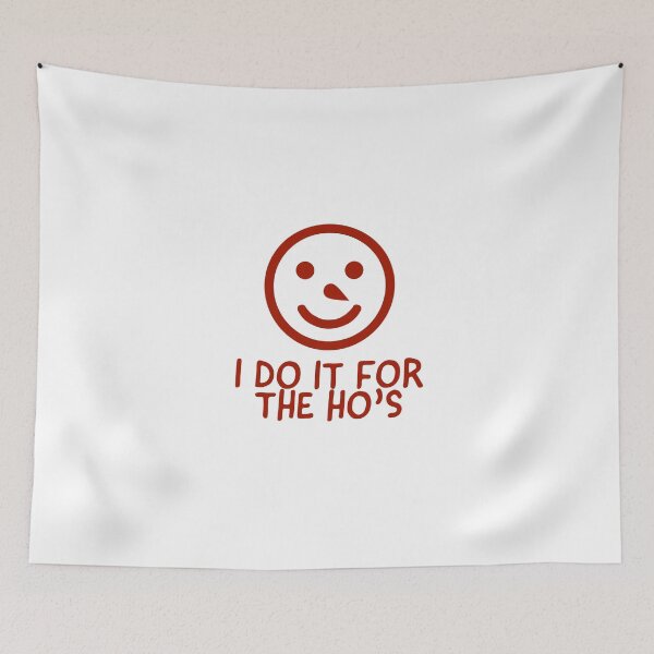Item preview, I DO IT FOR THE HO'S - HO HO HO - CHRISTMAS  designed and sold by Tropical Blood.
