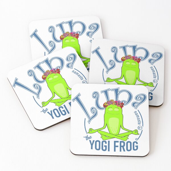 Item preview, Luna The Yogi Frog Meditating designed and sold by Julio Aburto.