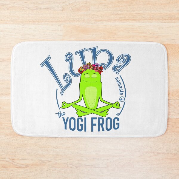 Item preview, Luna The Yogi Frog Meditating designed and sold by Julio Aburto.