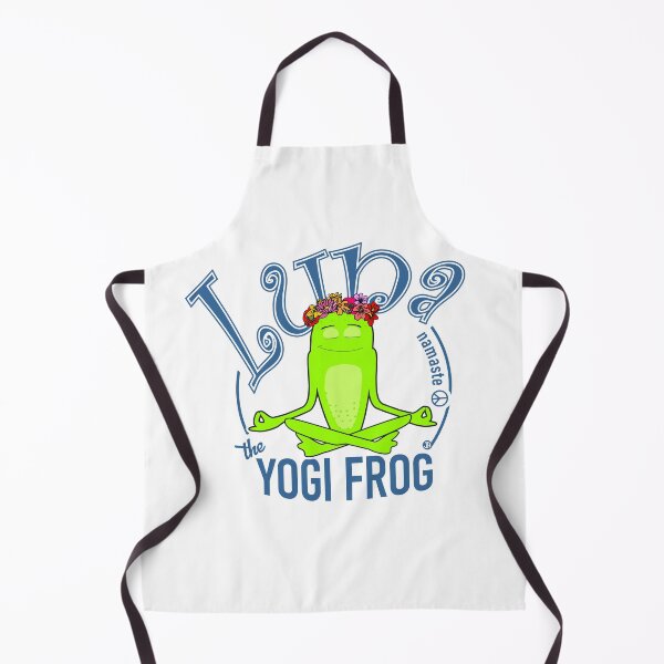 Item preview, Luna The Yogi Frog Meditating designed and sold by Julio Aburto.