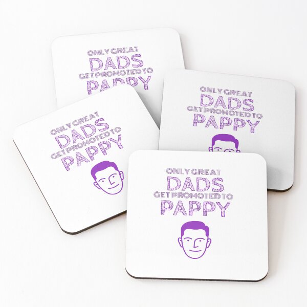 Item preview, Only Great Dads Get Promoted To pappy designed and sold by mer-ONE.