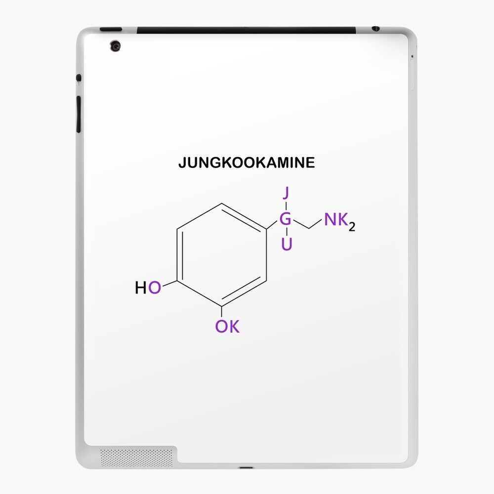 BTS Jungkook Compound Jungkookamine iPad Case & Skin