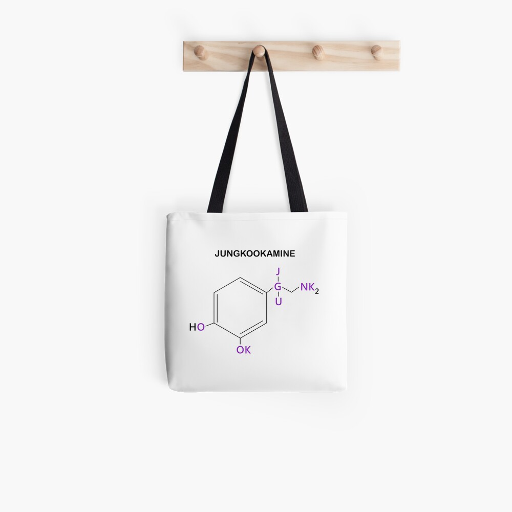 BTS Jungkook Compound Jungkookamine Tote Bag