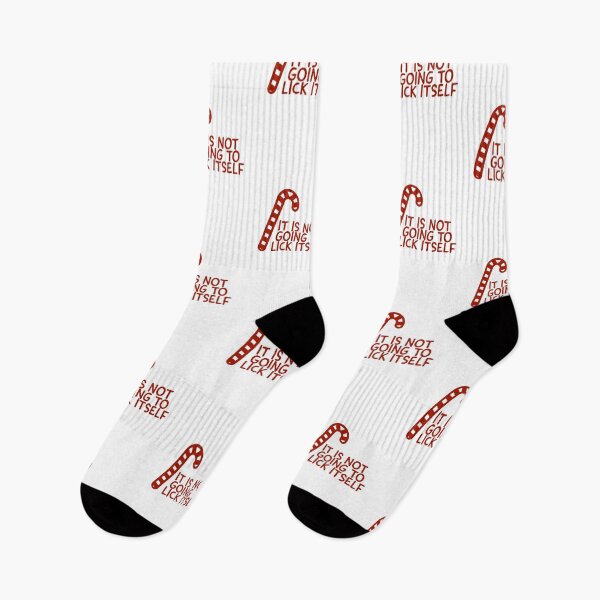 Item preview, IT IS NOT GOING TO LICK ITSELF - CHRISTMAS - HO HO HO  designed and sold by Tropical Blood.