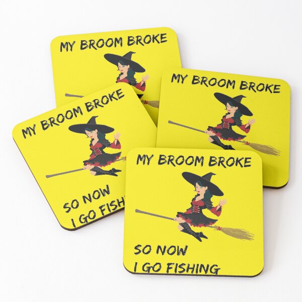 Item preview, My Broom Broke so now i go fishing designed and sold by amrmab.
