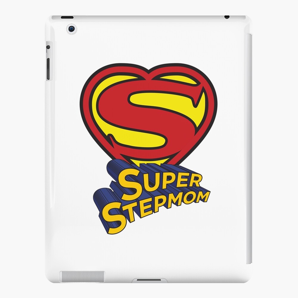 SUPER STEPMOM! iPad Case & Skin