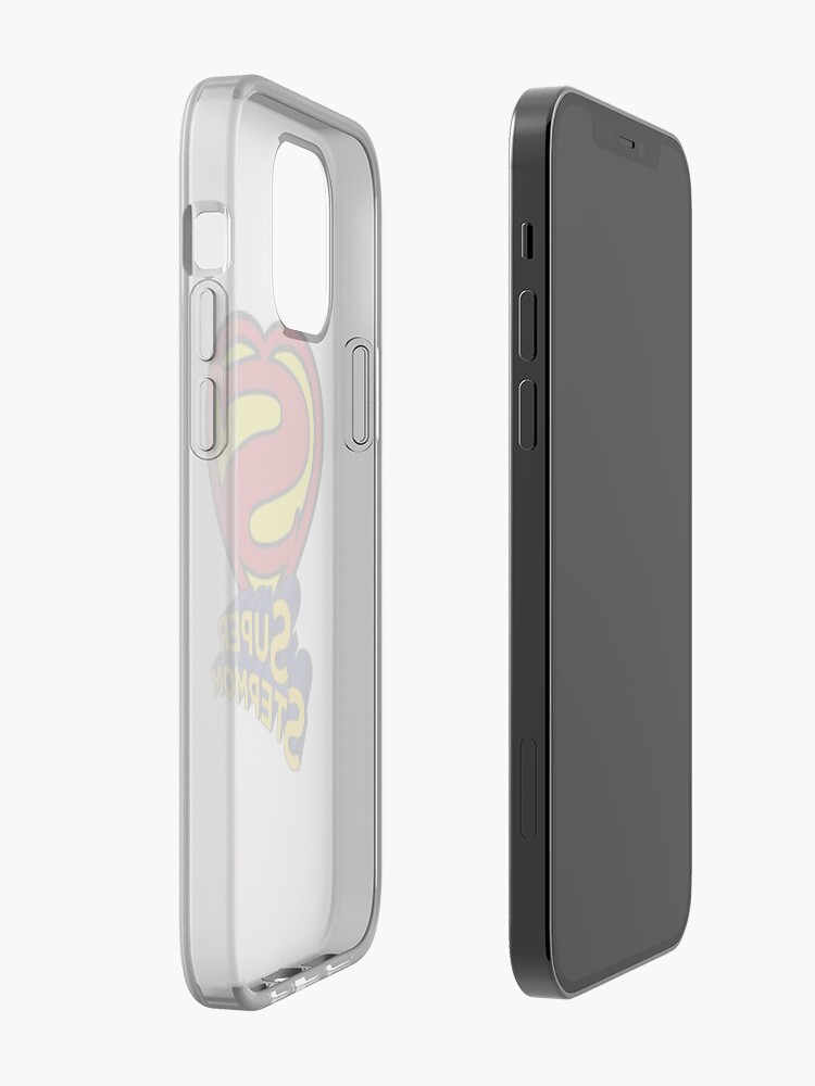 Alternate view of SUPER STEPMOM! iPhone Case & Cover