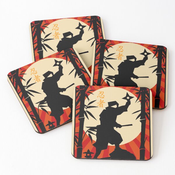 Item preview, Ninja Stickers and Shirts - Ninjutsu Artwork Dojo Shirt Ninpo - Ninja designed and sold by CattlettArt.