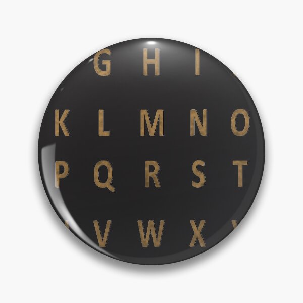 Item preview, complete alphabet - brown suede designed and sold by ZiphGames.