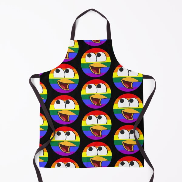 Item preview, Happy Bird Face Rainbow Pride By Bent Sentiments LGBT gay lesbian interest  designed and sold by bentsentiments.